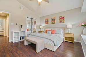 4 bedrooms, iron/ironing board, travel cot, free WiFi