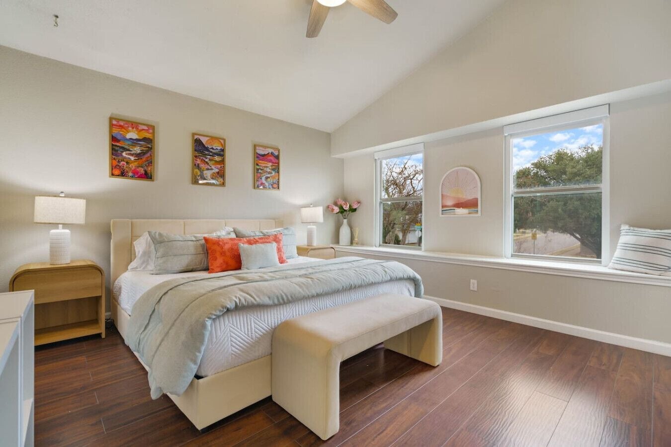 3 bedrooms, iron/ironing board, travel crib, free WiFi