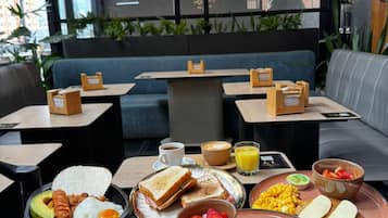 Selvbetjent frokost er inkludert hver dag