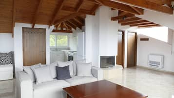 Loft Supérieur, vue mer | Coin séjour