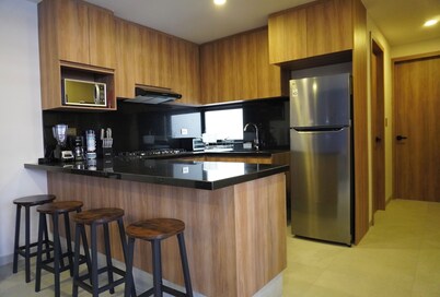 New Ground Floor Apartment near Angelópolis