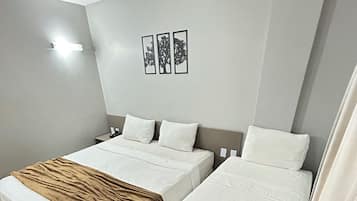 Apartment | Laptopgeeigneter Arbeitsplatz, Verdunkelungsvorhänge