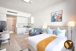 1 bedroom, desk, iron/ironing board, WiFi