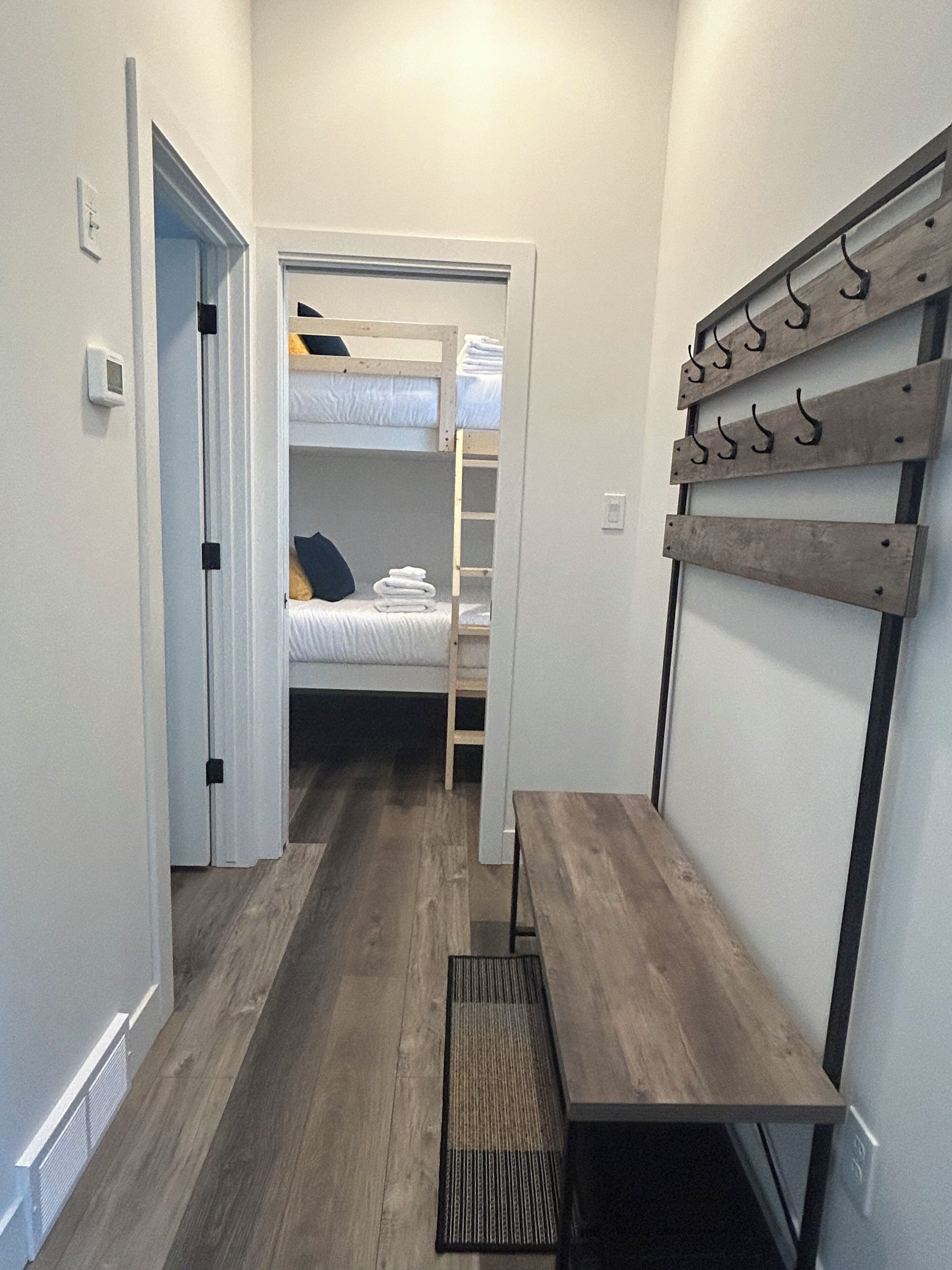 2 habitaciones, cuna de viaje, wifi gratis y ropa de cama 