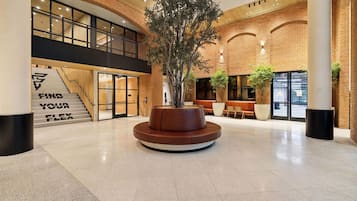 Interior entrance