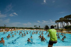 Pool - Mobilehome with air conditioning, terrace and pool (San Vincenzo)