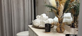 Charming bed & breakfast in excellent Houston with AC, WiFi