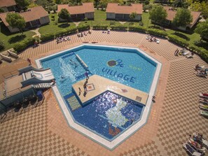 Una piscina climatizada