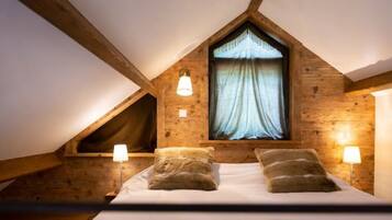 1 slaapkamer, reisbedje, beddengoed