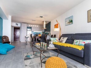 Ferienhaus, 3 Schlafzimmer, Terrasse | Wohnbereich