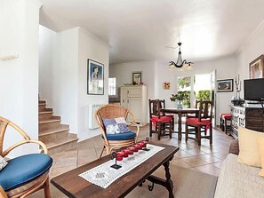 Ferienhaus, 4 Schlafzimmer, Terrasse | Wohnbereich