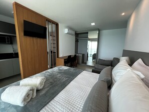 Uitzicht vanuit accommodatie