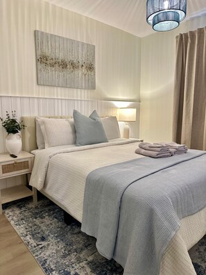 1 chambre, fer et planche Ă repasser, Wi-Fi, draps fournis