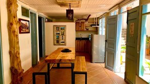 Traditional Apartment | Living area | TV - Aparta Hotel Los Tucanes (Villa de Leyva)