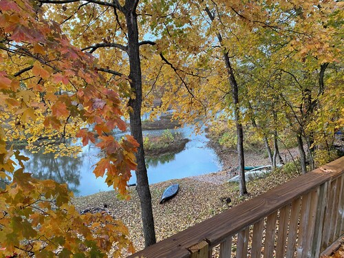Historic "Woody" Cabin on the River at Miramichee Falls with Kayaks