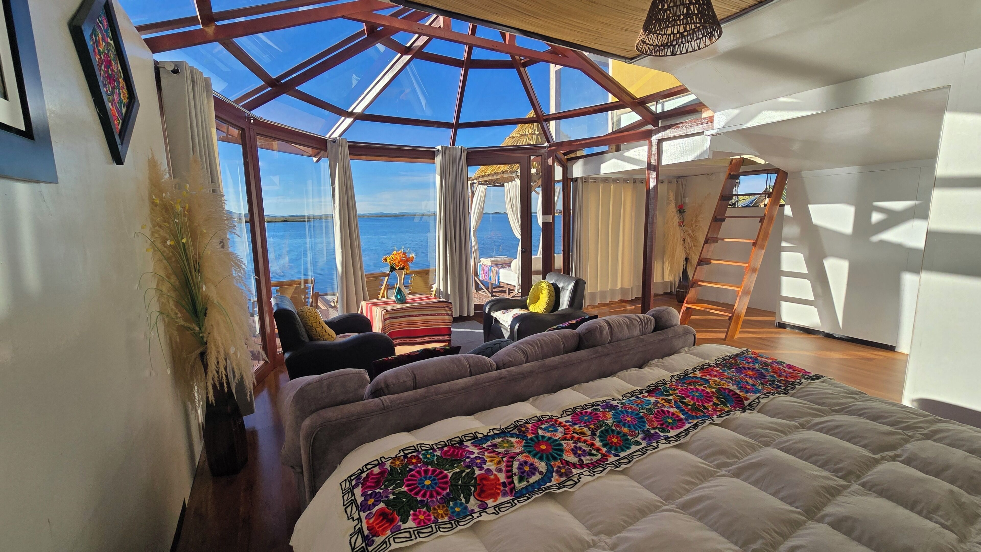 Comfort Triple Room, Balcony, Lake View | Down comforters, laptop workspace, bed sheets