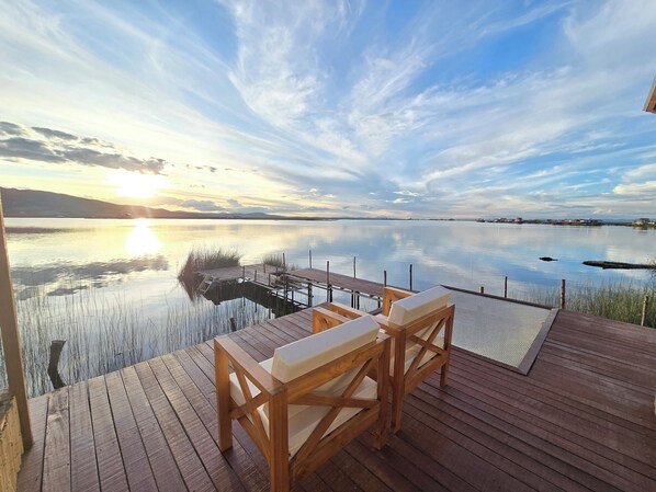 Panoramic Suite, Balcony, Lake View | Terrace/patio - casitas del titicaca peru (Puno)