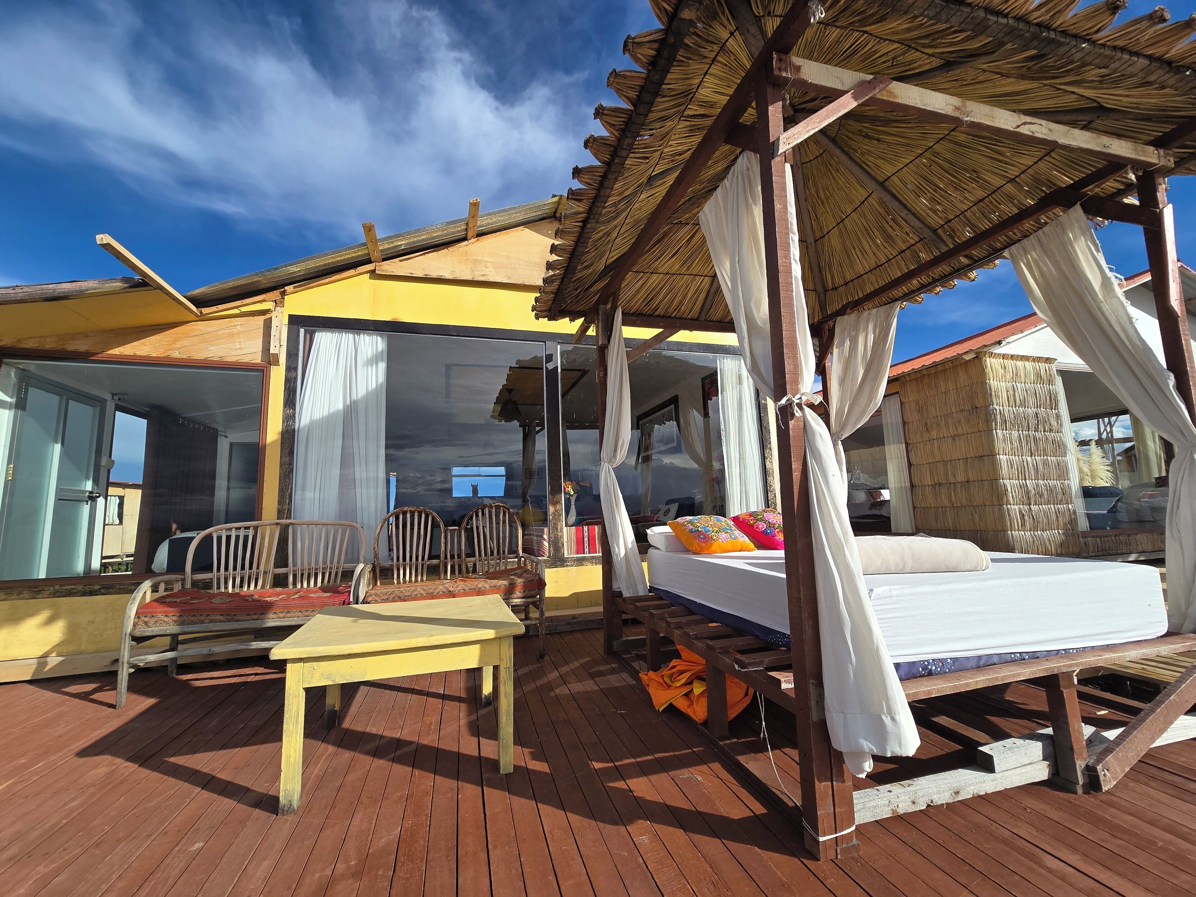 Comfort Triple Room, Balcony, Lake View | Terrace/patio