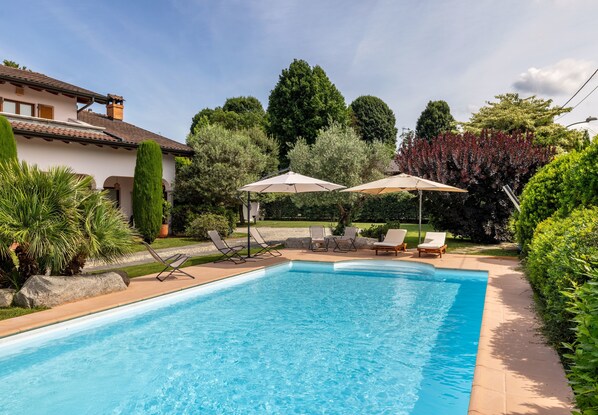 Una piscina climatizada