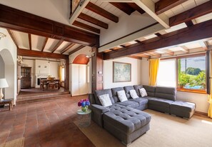 TV, fireplace, stereo - Villa Rosa - Harmonious and Welcoming (Brebbia)