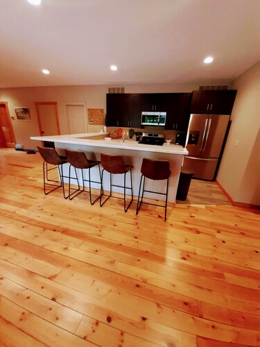 We have direct access to ATV trails and walking distance to downtown Birchwood!