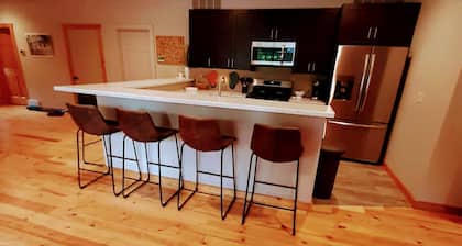 We have direct access to ATV trails and walking distance to downtown Birchwood!