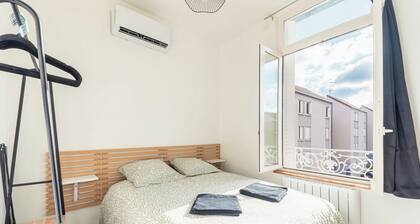 Chaleureux T2 au calme et climatisé