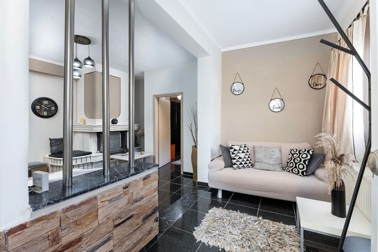 TV connectée, cheminée