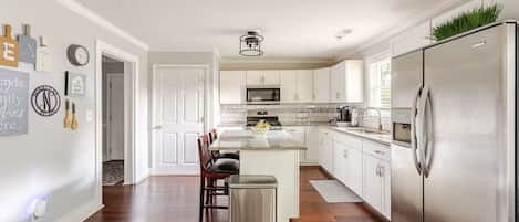 Microwave, oven, stovetop