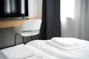 One Bedroom Apartment | Caja de seguridad en la habitación, wifi gratis y ropa de cama 