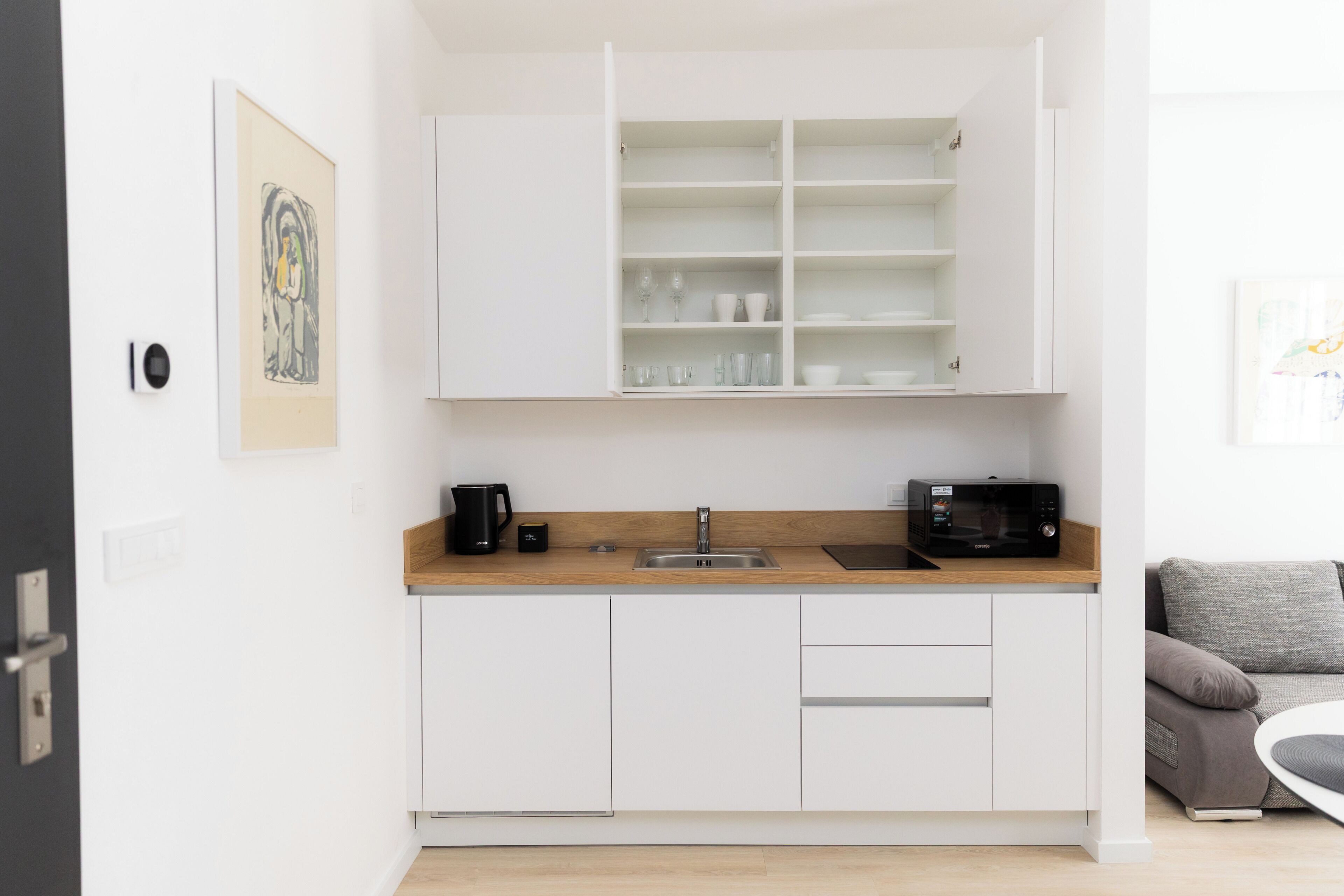 One Bedroom Apartment | مطبخ خاص