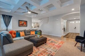 Smart TV, video games, stereo, offices