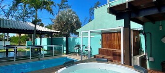 BEACH HOUSE IN CABO FRIO - BEACH HOUSE WITH POOL - BEACH HOUSE WITH VIEW