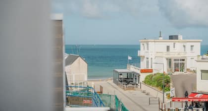 Appartement 'Le Saint Martin' avec vue sur mer, balcon et Wi-Fi
