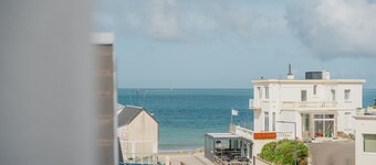 Appartement 'Le Saint Martin' avec vue sur mer, balcon et Wi-Fi