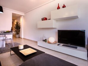 Ferienhaus, 4 Schlafzimmer, Terrasse | Wohnbereich