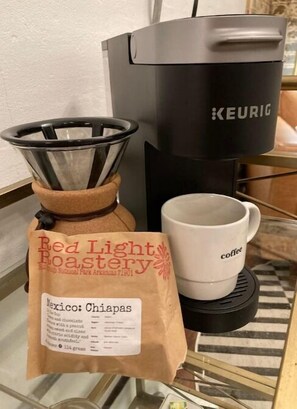 Coffee and/or coffee maker