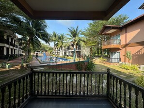 Basic Triple Room, Balcony, Pool View | Iron/ironing board, free WiFi, bed sheets - Mersing Beach Resort (Mersing)
