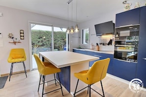 Fridge, microwave, oven, stovetop - Kib Arm - SAINT PIERRE QUIBERON (SAINT PIERRE QUIBERON)