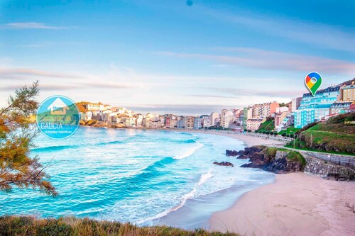 AG Apartment Nordés Malpica first beach line