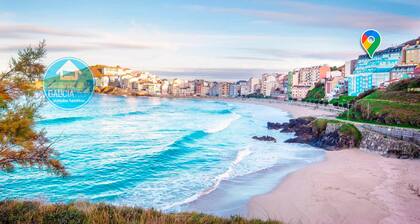 AG Apartment Nordés Malpica first beach line