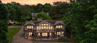 NEW! Lake Fun: 6BR + Hot Tub + Game Room