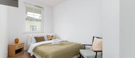 2 soverom, strykejern/-brett, wi-fi og sengetøy