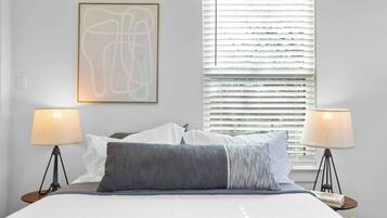 3 bedrooms, iron/ironing board, travel cot, WiFi
