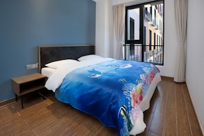 Blackout curtains, free WiFi - Zhangjiakou Yunding Prince Apartment (Zhangjiakou)
