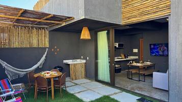 Studiolejlighed | Udendørs spisemuligheder