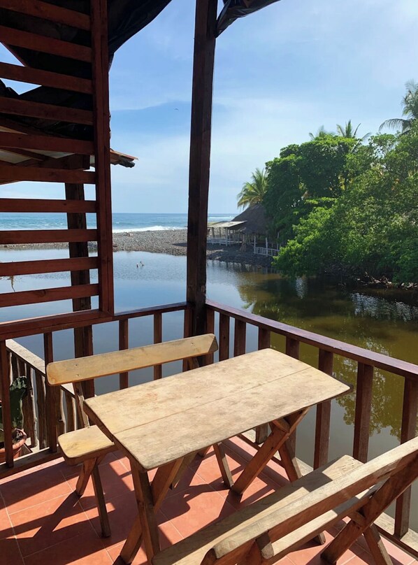 Vue depuis l’hébergement