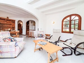 Ferienhaus, 4 Schlafzimmer, Terrasse | Wohnbereich
