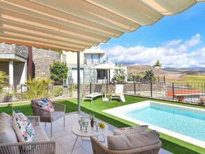 Villa, 3 slaapkamers, terras | Terras
