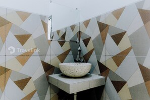 Deluxe-Zimmer, Bergblick | Badezimmer